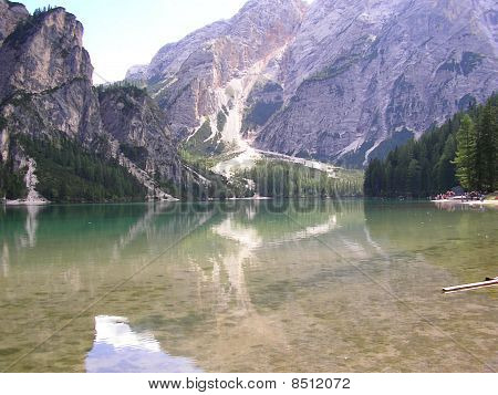Panorama della Val Pusteria, Dolomiti, Italia