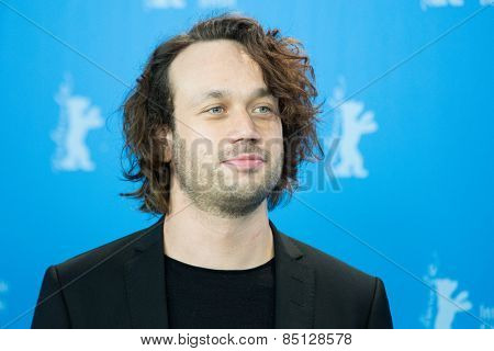 BERLIN, GERMANY - FEBRUARY 11: Actor Elmer Back.  'Eisenstein in Guanajuato' photocall. 65th Berlinale International Film Festival at Grand Hyatt Hotel on February 11, 2015 in Berlin, Germany.
