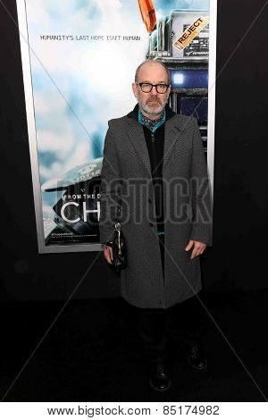 NEW YORK-MAR 4: Singer Michael Stipe attends the premiere of 