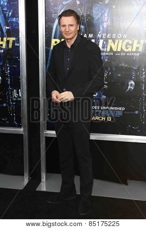 NEW YORK-MAR 9: Actor Liam Neeson attends the premiere of 