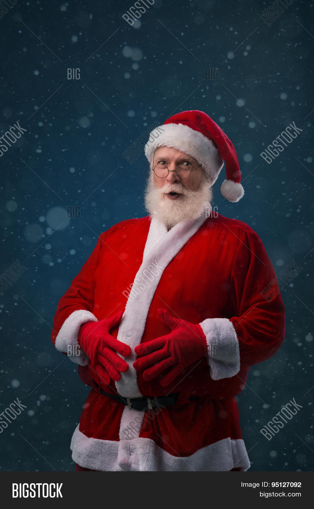 Fat Santa Image & Photo (Free Trial) Bigstock