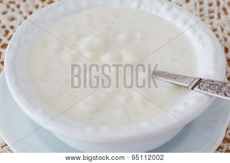 Brazilian Dessert Canjica Of White Corn