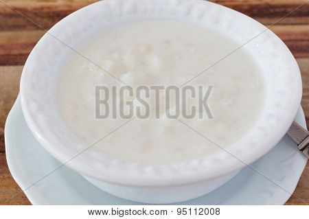 Brazilian Dessert Canjica Of White Corn
