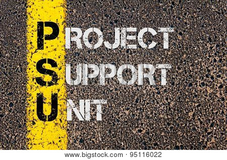 Business Acronym Psu As Project Support Unit