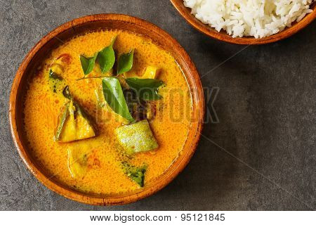 Fish Curry with coconut milk