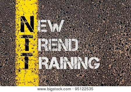Business Acronym Ntt As New Trend Training