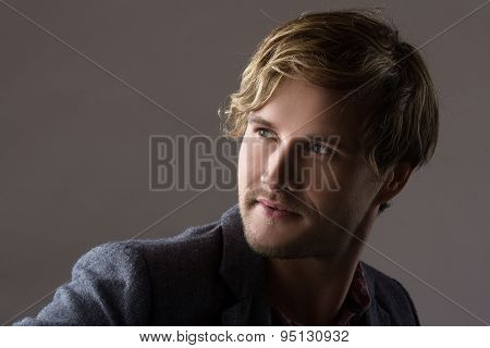Handsome Caucasian Man