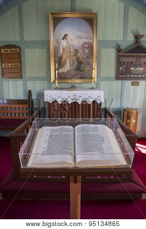 Inside The Thingvellir Church