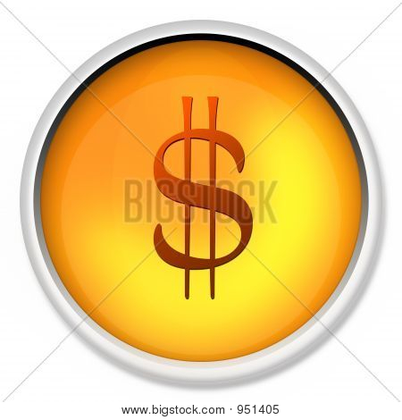 Ikona dolaru, nás dolar, Web ikony