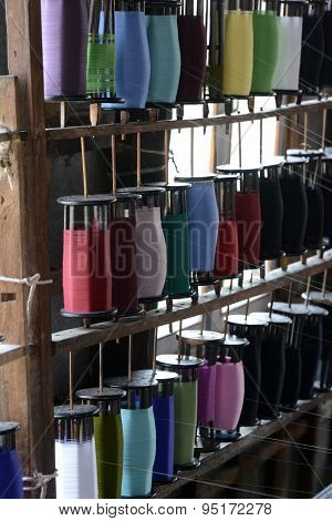 Asia Myanmar Nyaungshwe Weaving Factory