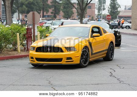 Ford Mustang Boss 302 Car On Display