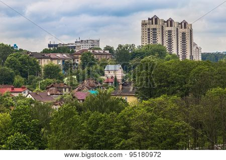 Town sight on hill
