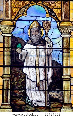 Stained glass window St. Andrew's Presbyterian Church