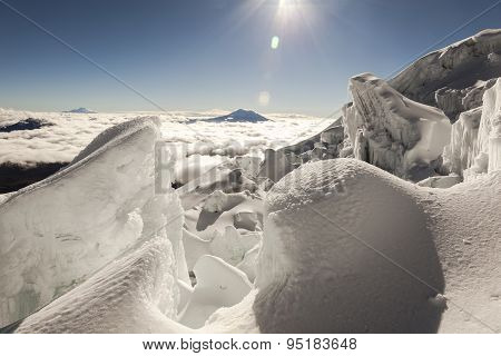 Antisana And Cotopaxi