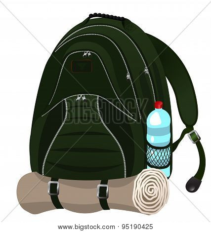 tourist backpack