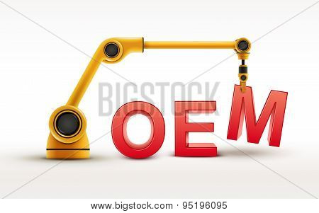 Industrial Robotic Arm Building Oem Word