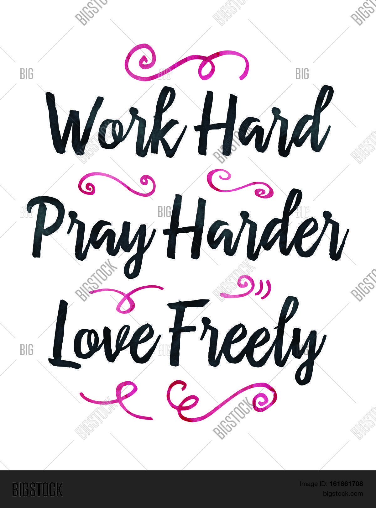Work Hard Pray Harder Image & Photo (Free Trial) | Bigstock
