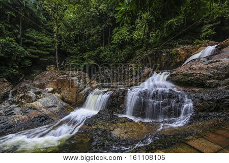 Lasir Waterfall, Kenyir Lake Terengganu