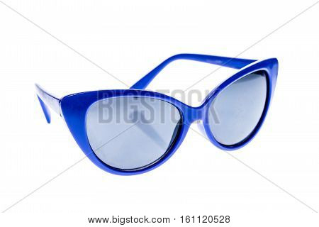 Children Sunglasses, Sun Shades Or Spectacles Isolated On White Background.