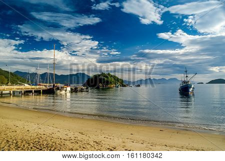 Sand Beach In Brasil