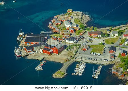 Houses And Harbour