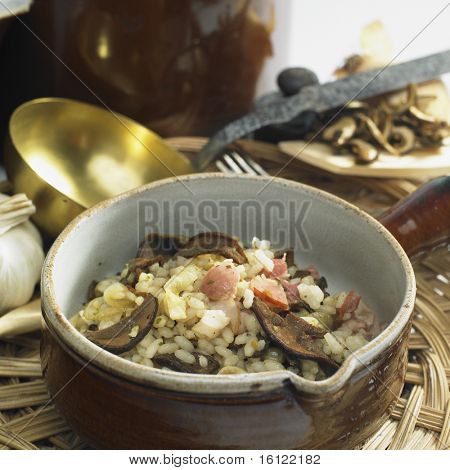 risotto grzybowym
