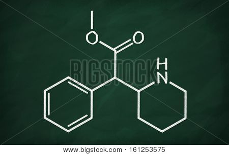 Structural Model Of Methylphenidate