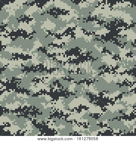 Modern fashion trendy camo pattern, vector illustration