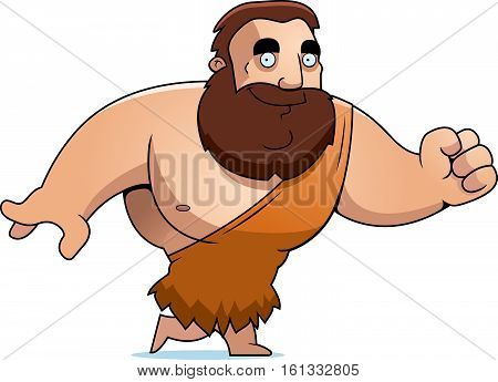 Cartoon Barbarian Walking