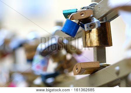 The image of locks 