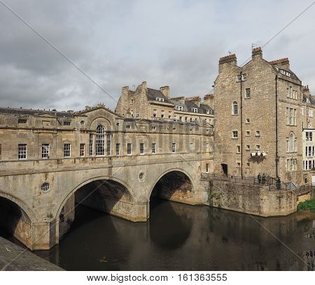 Pulteney Bridge In Bath