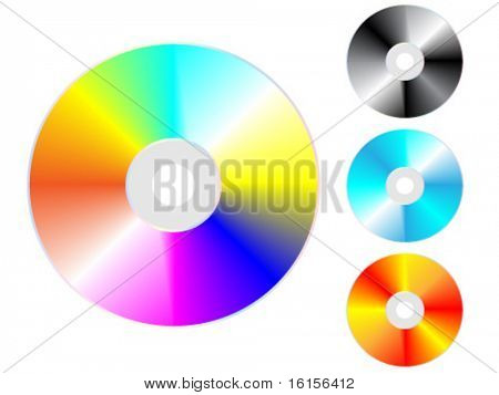 คอมแพคดิสก์ - ภาพเวกเตอร์