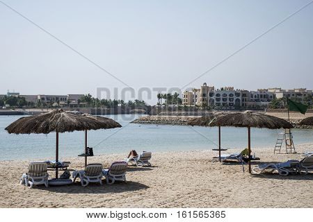 Sultanate of Oman Souly Bay Beach and Hotels Oceanside