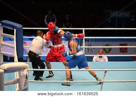 St. Petersburg Russia November 21 2016 AIBA Youth World Boxing Championship