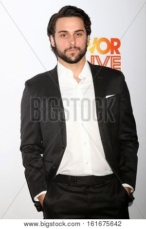 LOS ANGELES - DEC 4:  Jack Falahee at the TrevorLIVE Los Angeles 2016 at Beverly Hilton Hotel on December 4, 2016 in Beverly Hills, CA