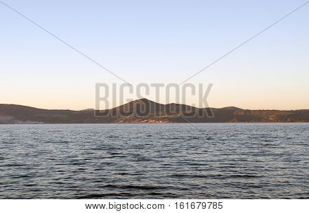 Trevignano town on Bracciano lake, Lazio, Italy