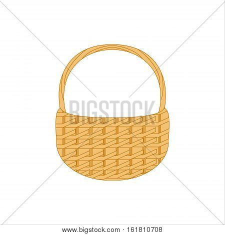 Wicker Basket Icon