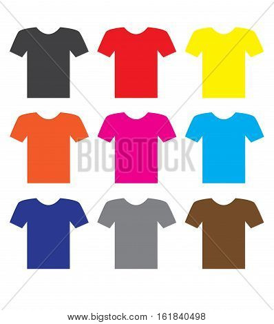 T-shirt Icon on white background. T-shirt Icon sign.