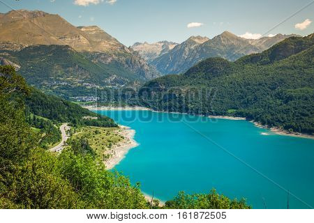 Bulbal Reservoir also called Swamp Bubal is a reservoir located in the Spanish Pyrenees Valle de Tena (Huesca).