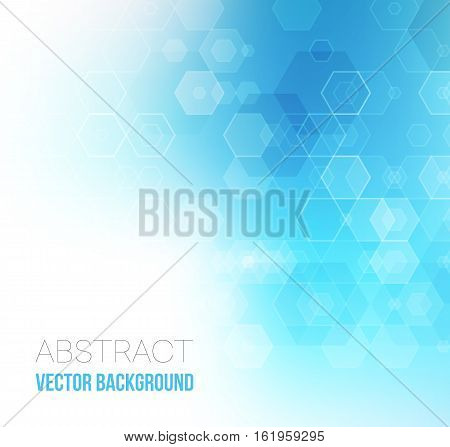 Vector Abstract orange curved lines background. Template brochure design