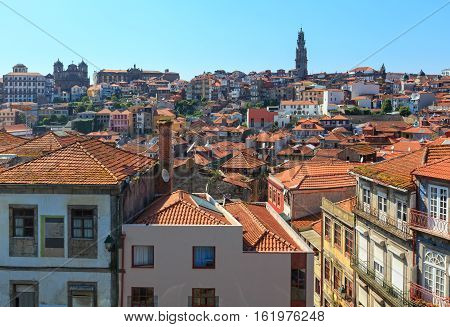 Porto City Top View (potugal).