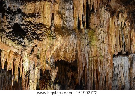 Luray Caverns in Luray, Virginia, in the USA