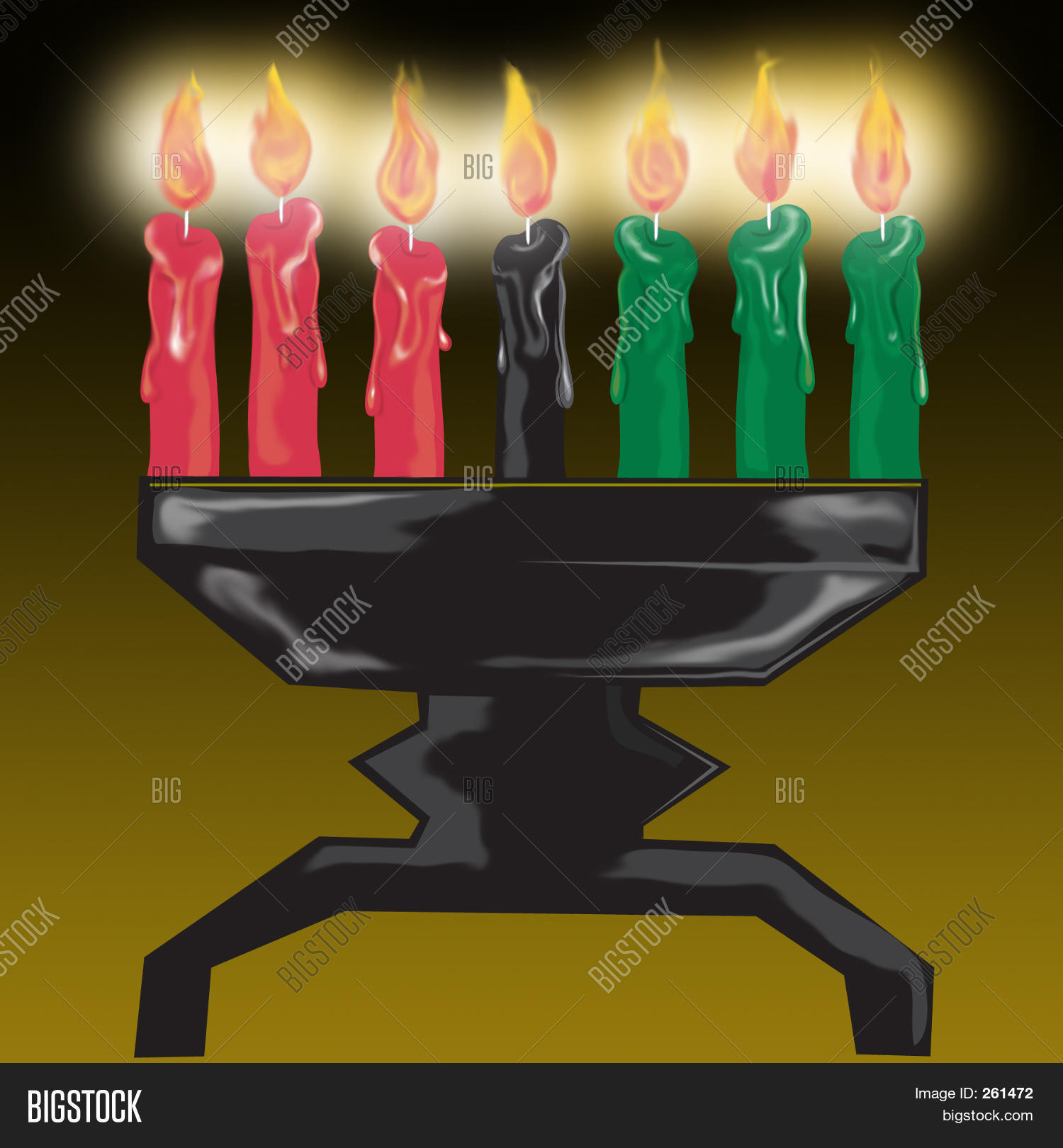 Kwanza Candles Image & Photo (Free Trial) Bigstock