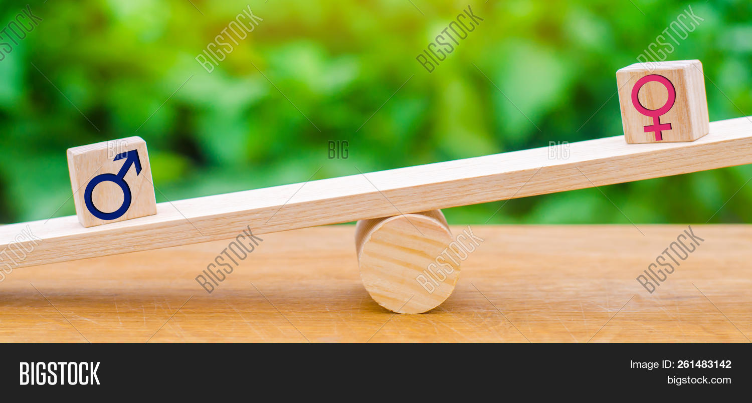 Figures Man Woman On Image & Photo (Free Trial) | Bigstock