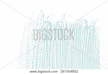 Grunge Texture. Distress Blue Rough Trace. Charming Background. Noise Dirty Grunge Texture. Beauteou