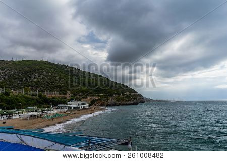 Las Casetas Del Garraf In Sitges, Barcelona, Catalonia.