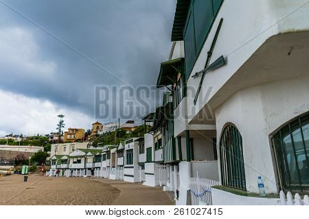Las Casetas Del Garraf In Sitges, Barcelona, Catalonia.
