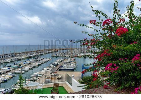 Las Casetas Del Garraf In Sitges, Barcelona, Catalonia.