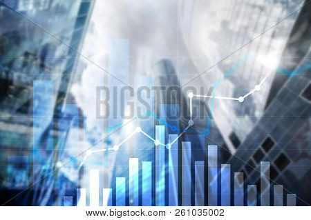 Financial Growth Graph Inancial Revenue Analysis Businessman