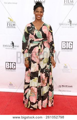 AVALON - SEP 28:  Joy Dabbs at the Catalina Film Festival - Friday Red Carpet at the Casino on September 28, 2018 in Avalon, CA